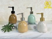 Bình Đựng Dầu Gội – Sữa Tắm Dáng Tròn Khách Sạn