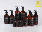 Bộ Amenities Khách Sạn Arte Mode Nhãn Đen Cao Cấp