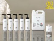 Bộ Amenities Khách Sạn LESCAS Chai Trắng 400ml & Can Refill 5L