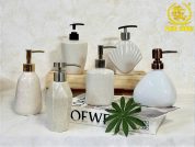 Bộ Bình Đựng Dầu Gội – Sữa Tắm Khách Sạn Cao Cấp