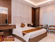 Sự tinh tế trong từng chi tiết – Bộ chăn ga gối cao cấp Phúc Chung tại Diamond Hotel Apartments