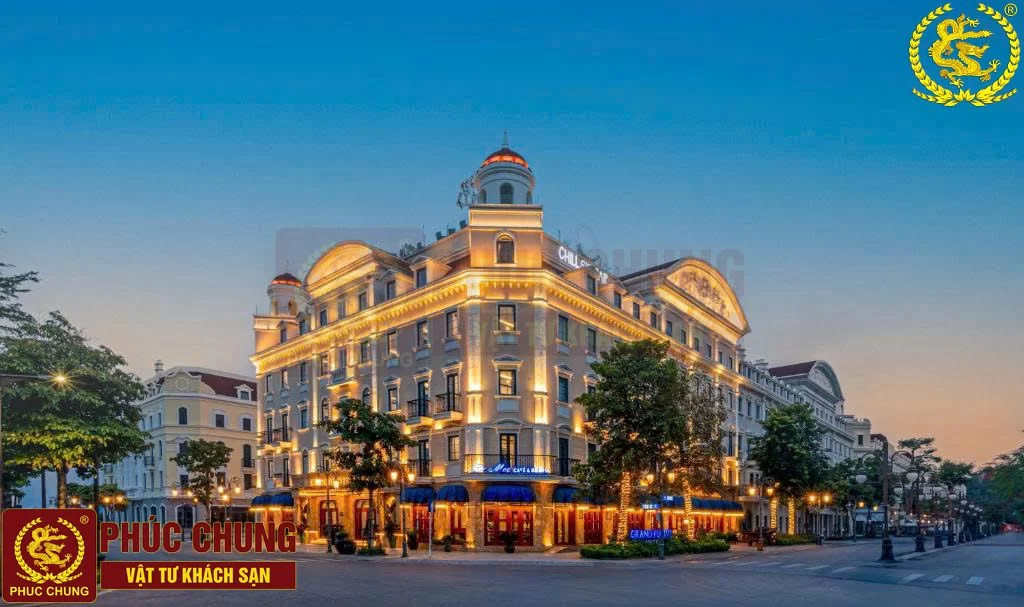 Triển khai setup vật tư cho khách sạn grand fleuve – phúc chung
