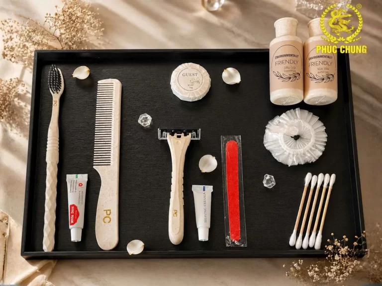 Bộ amenities khách sạn thân thiện môi trường